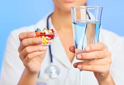 Take antibiotics for the treatment of cystitis